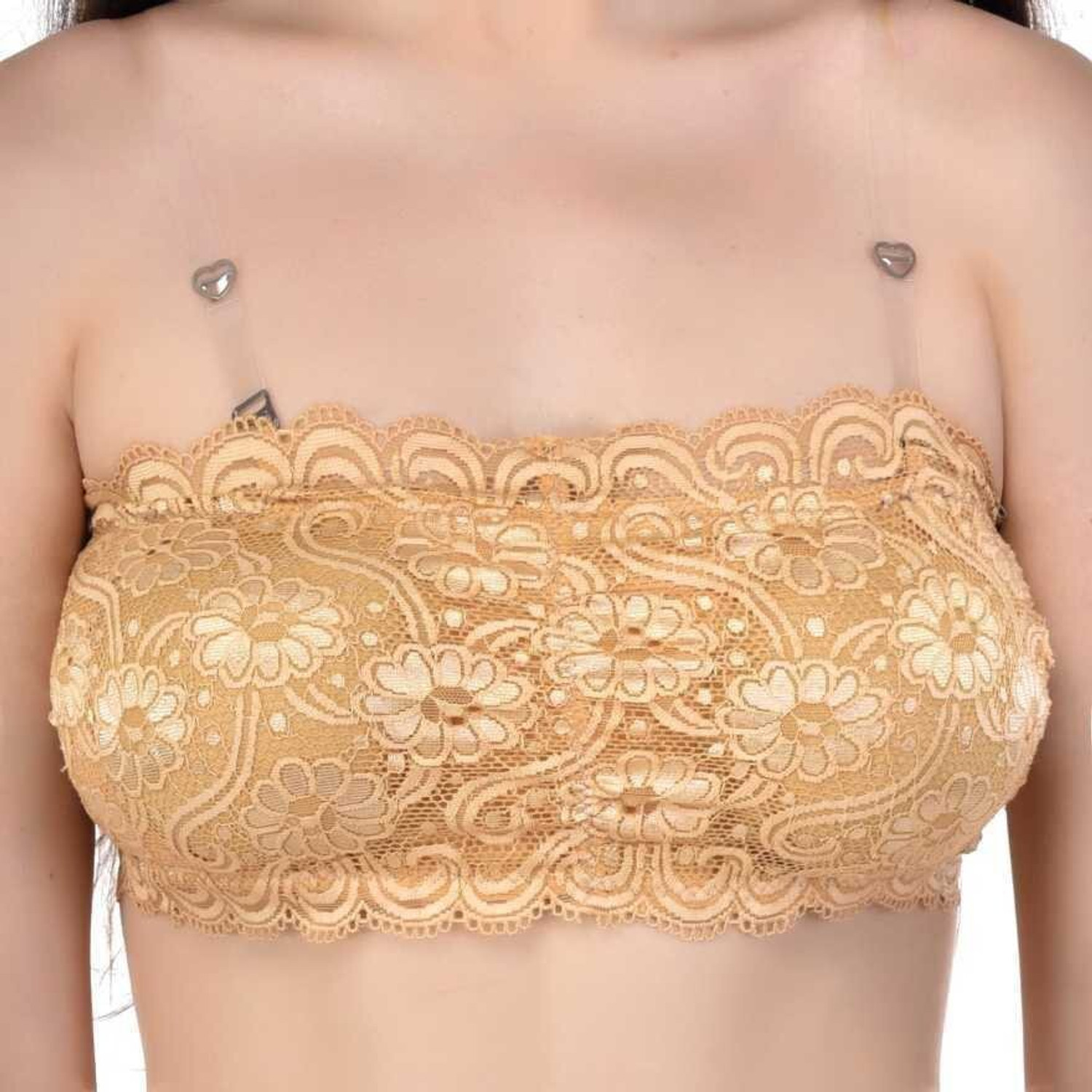 Image of BRATON Women Bandeau /Tube Lightly Padded Bra
