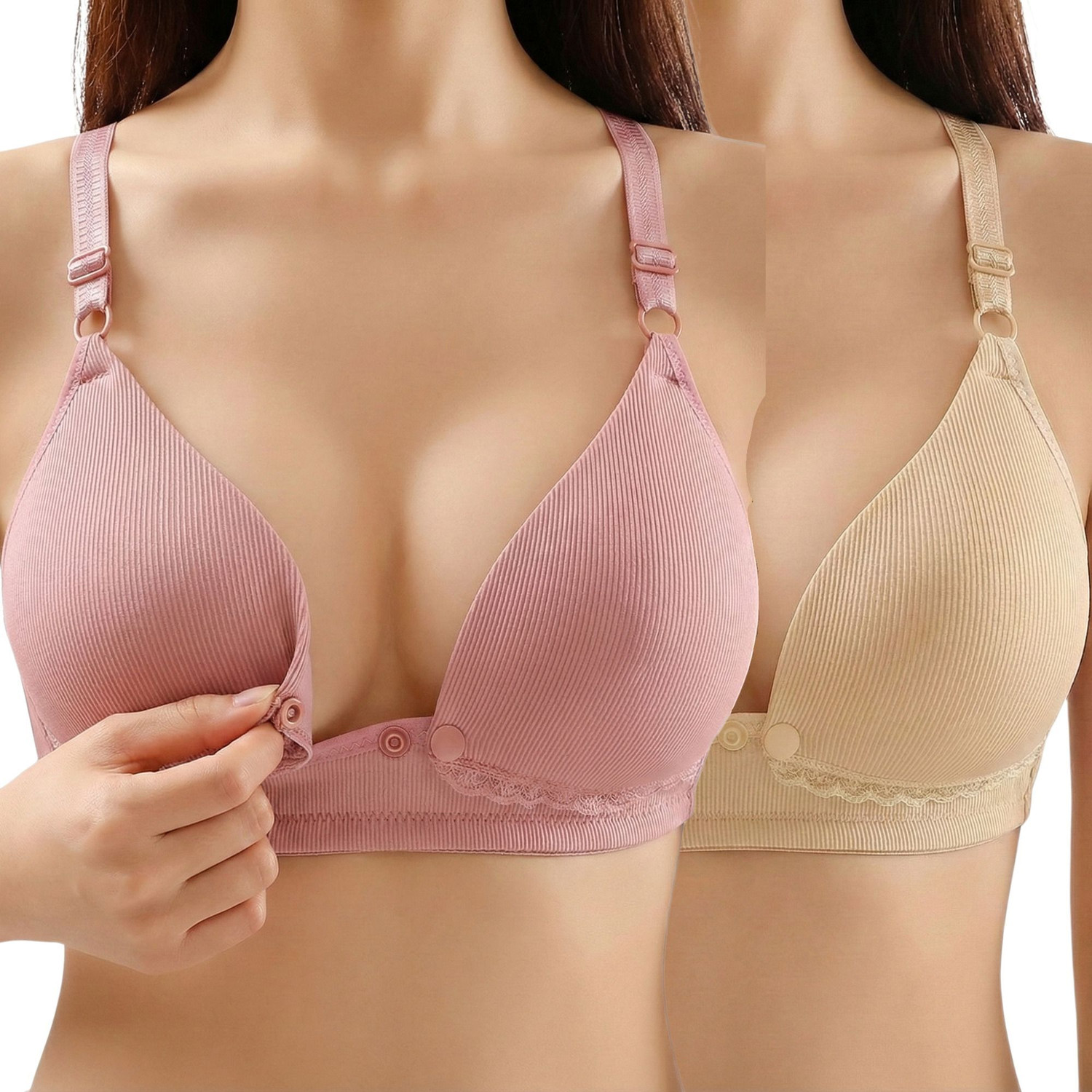 ZUVAIRIYA STORE Feeding Women Maternity/Nursing Lightly Padded Bra