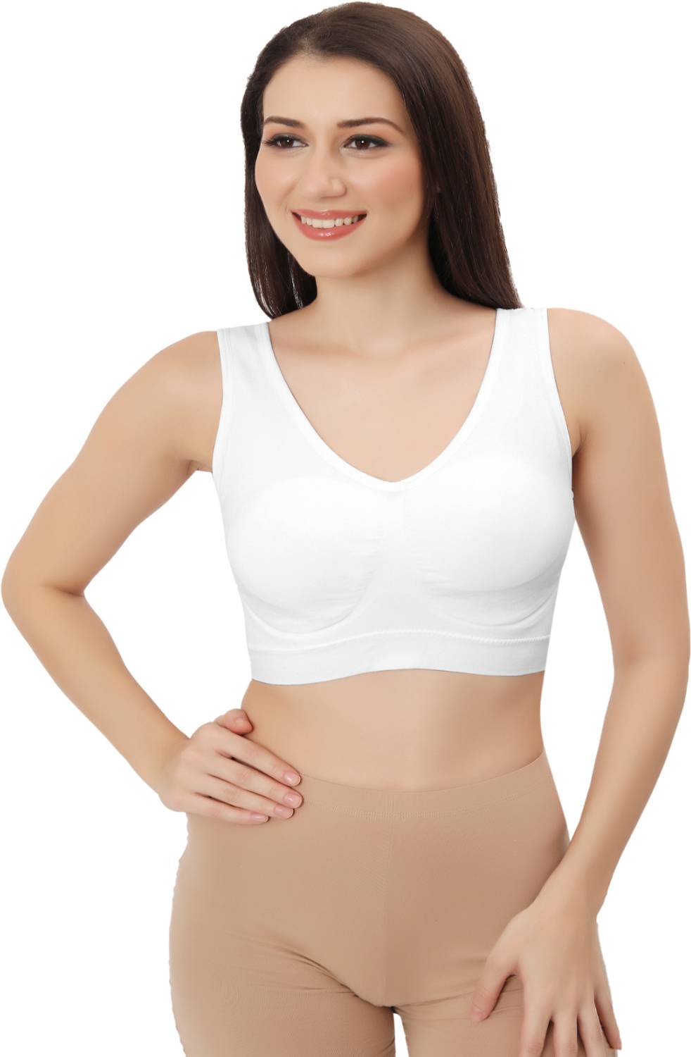 Bella Voste Women's Ultimate Comfort Bra|Sports & Yoga Breathable Bra|Everyday Comfort Women Sports Lightly Padded Bra