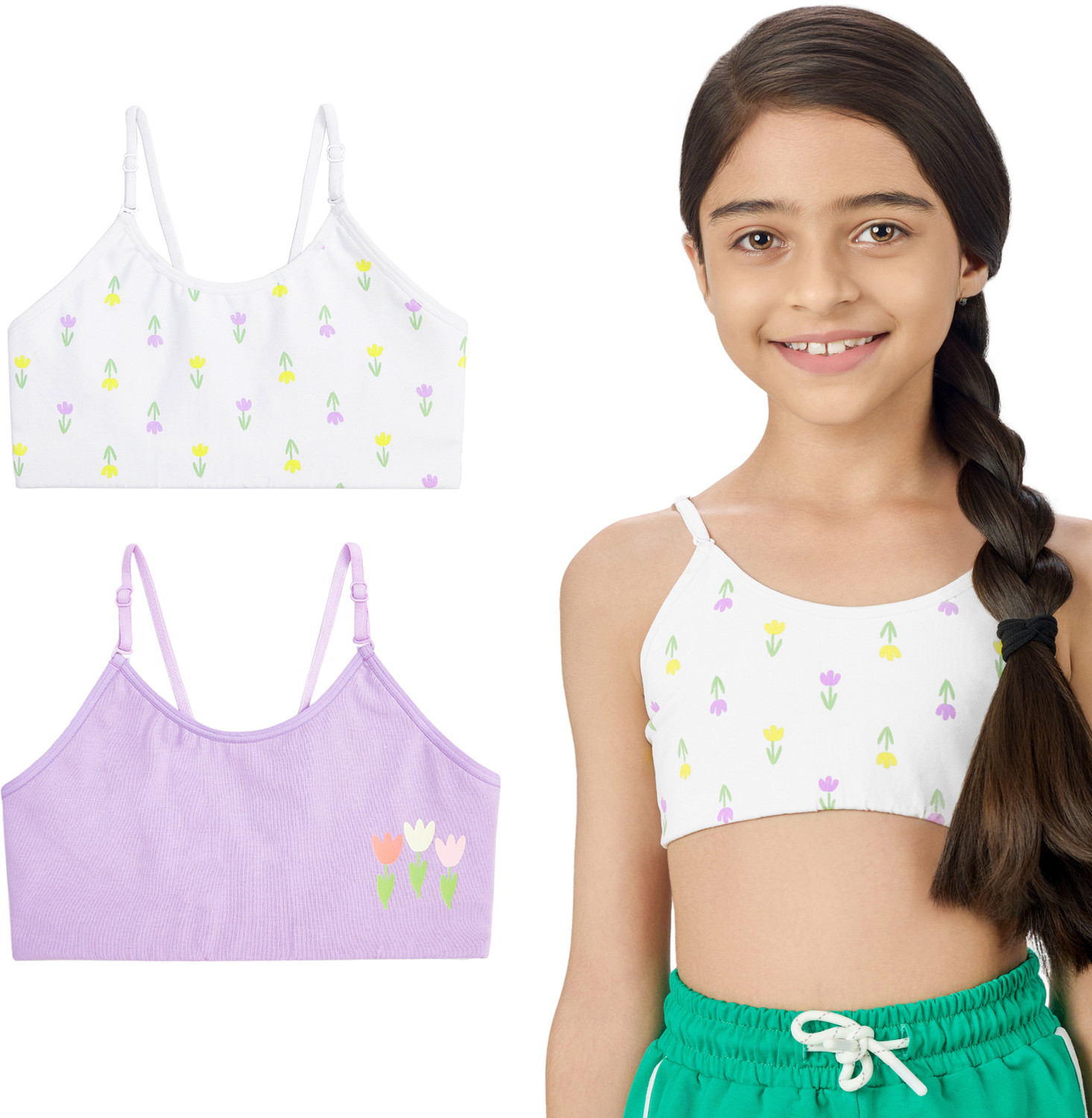 Image of YouGotPlanB Tulip Girls Training /Beginners Non Padded Bra