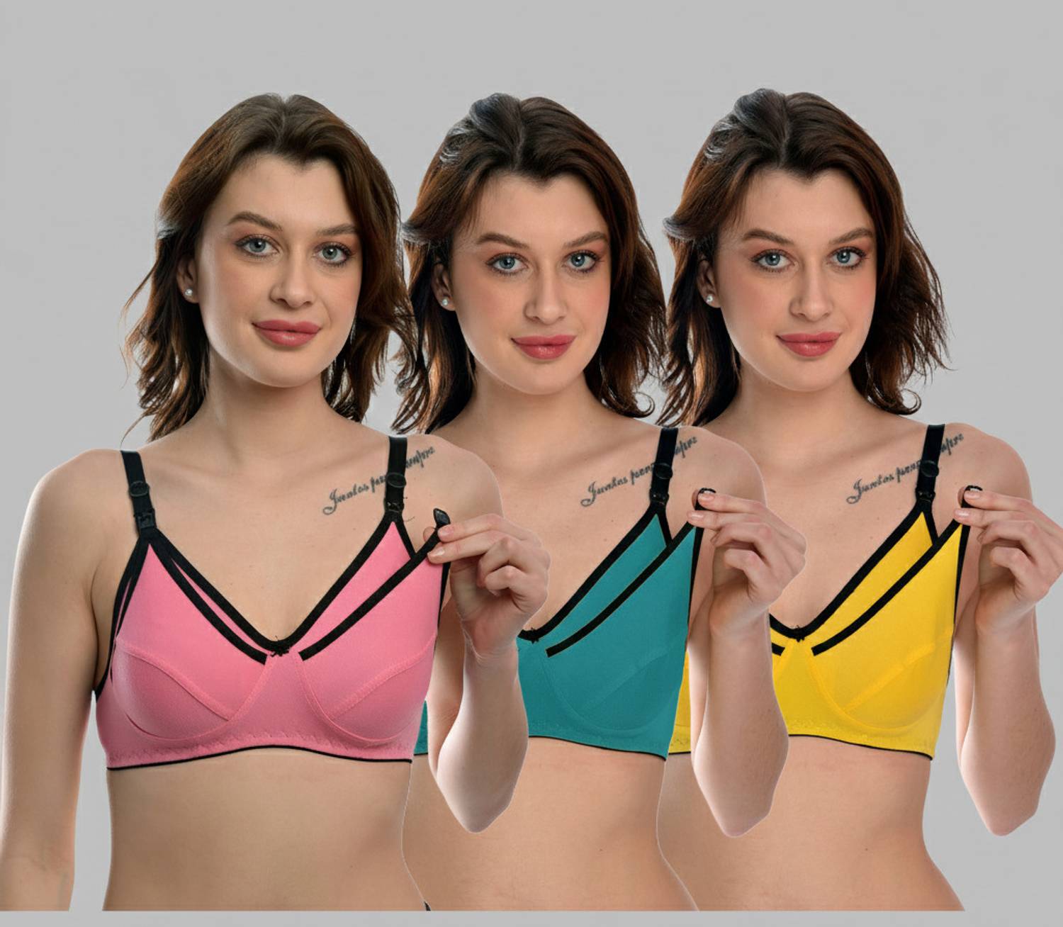 ALZENA Women Full Coverage Non Padded Bra