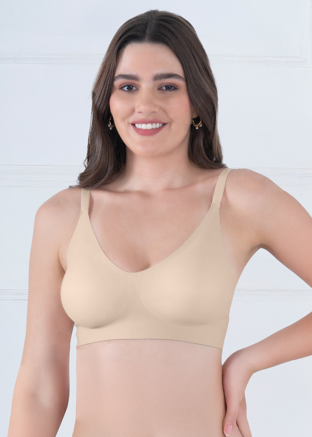 Image of TWEENS Tweens Invisi-Fit Seamless Bonded Lightly Padded Bra Women Everyday Lightly Padded Bra