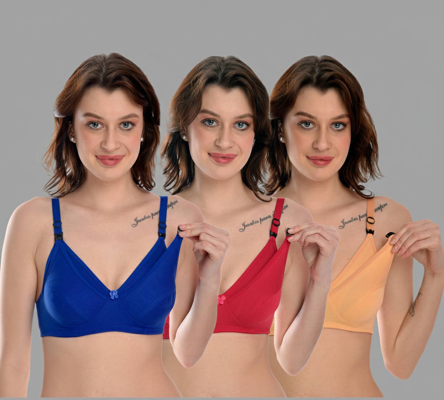 ALZENA Women Full Coverage Non Padded Bra