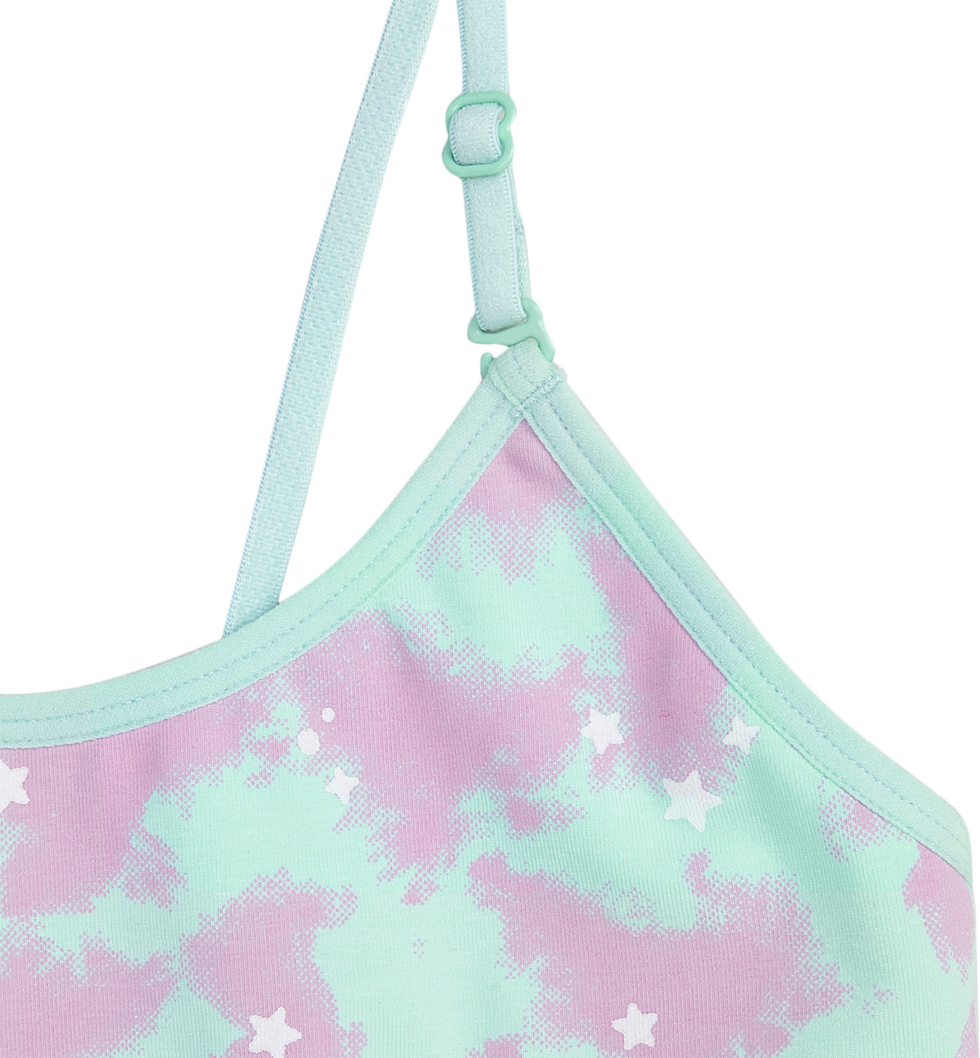 Image of YouGotPlanB TBS-TyedyeHearts-8-10 Girls Training /Beginners Non Padded Bra