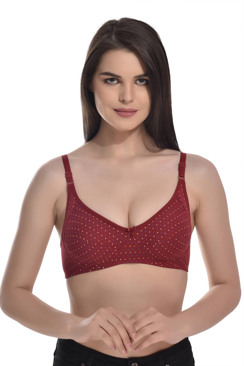 Alishan Alishan Women's Printed T-shirt Bra Women Everyday Non Padded Bra