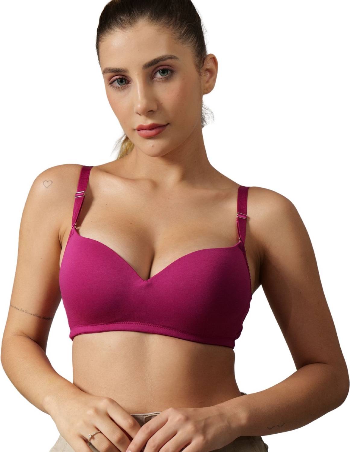 BODYSIZE Women Everyday Lightly Padded Bra