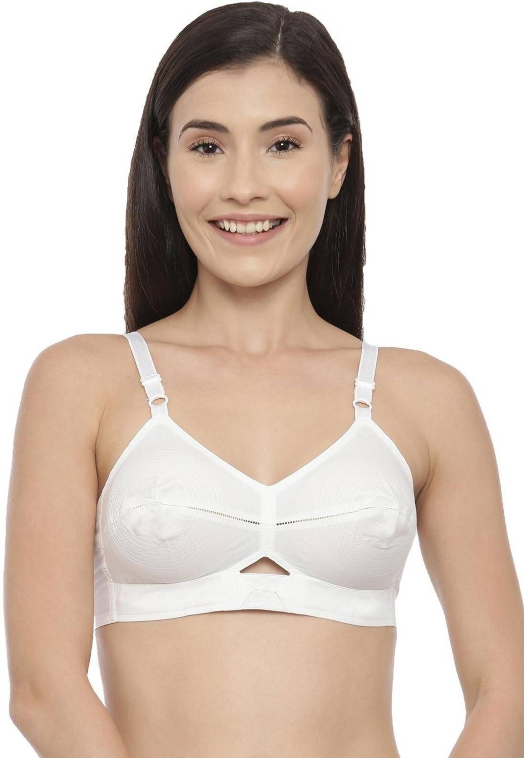 BLOSSOM Round/Conical Encircled Shaper Bra Women Full Coverage Non Padded Bra