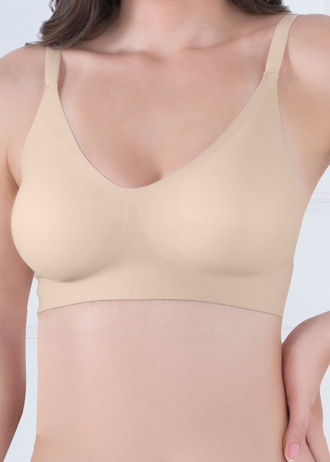 Image of TWEENS Tweens Invisi-Fit Seamless Bonded Lightly Padded Bra Women Everyday Lightly Padded Bra