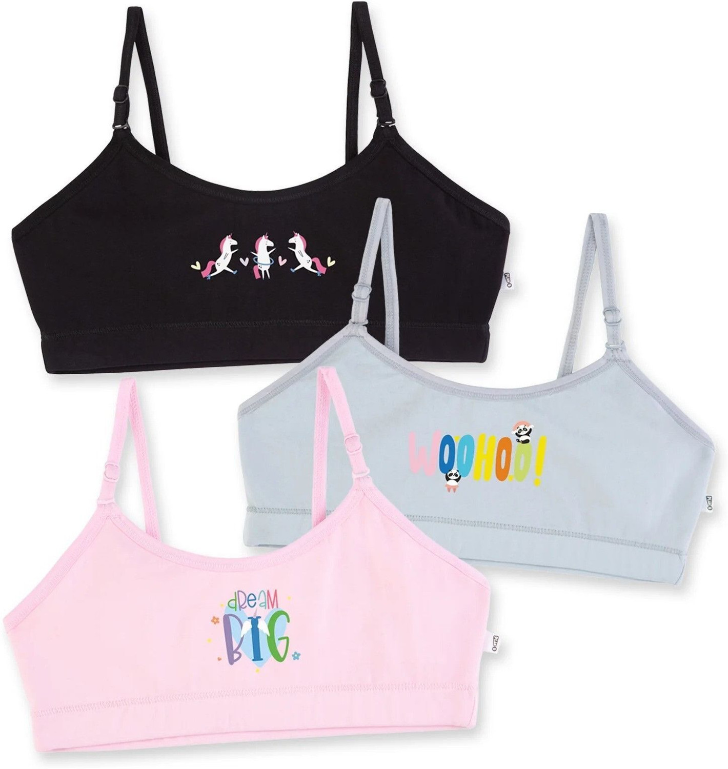 Image of YouGotPlanB TBS-DreamBig Girls Training /Beginners Non Padded Bra