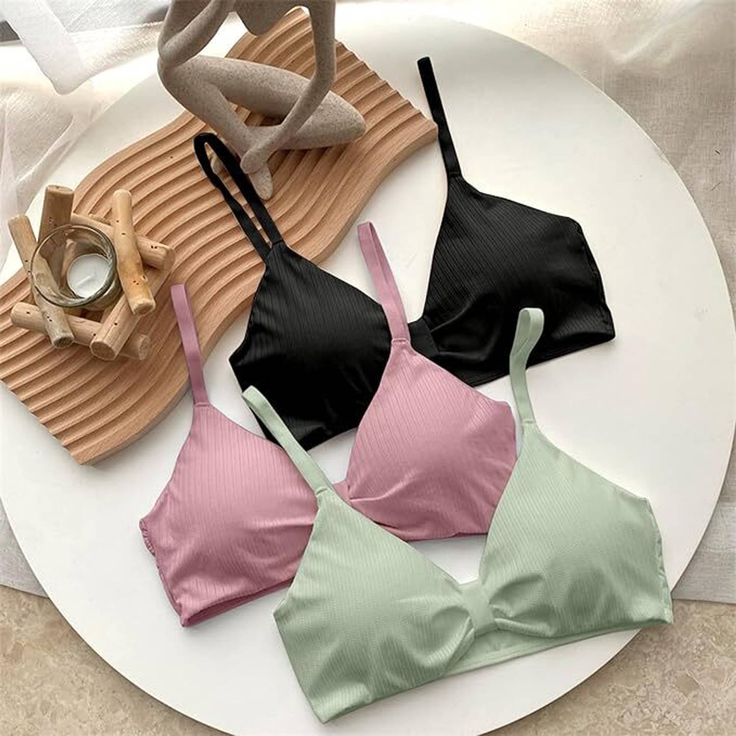 avenvi 3337_3_Pack Women Full Coverage Lightly Padded Bra