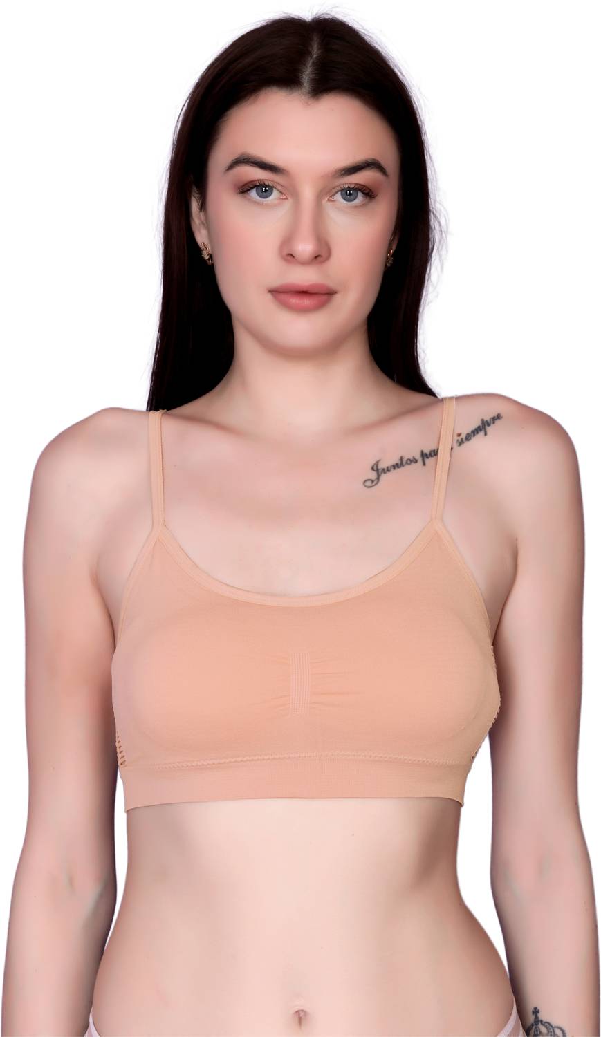 BEYONDIMAGINE Women Bralette Lightly Padded Bra