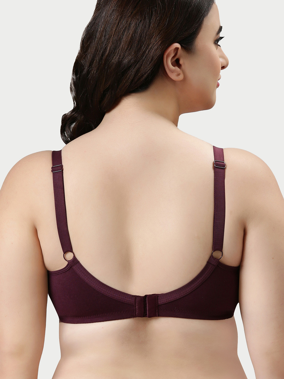 Image of Enamor Women Everyday Non Padded Bra (Purple)