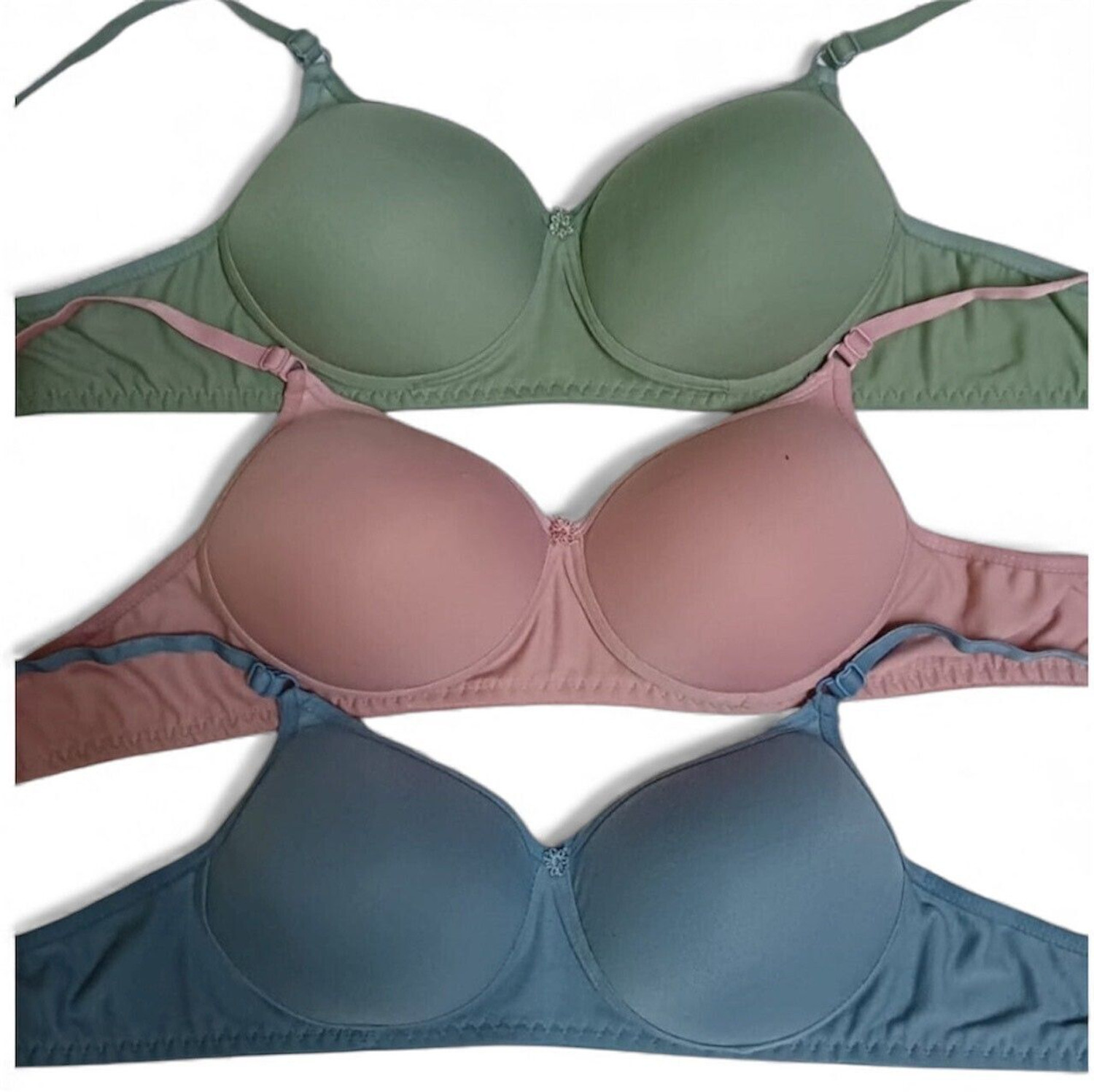 Image of VETPINS Women T-Shirt Lightly Padded Bra