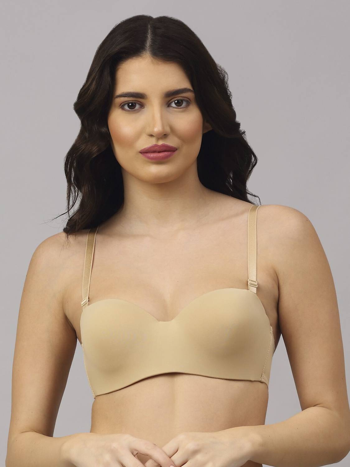 PrettyCat Women Balconette Lightly Padded Bra - Image 2