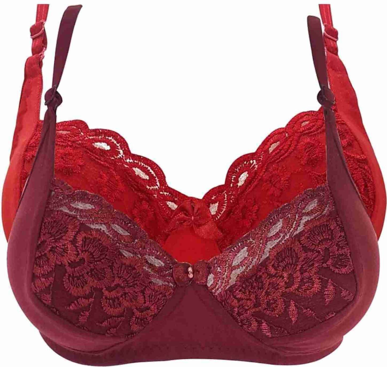 BLUE-WELL Women Full Coverage Non Padded Bra