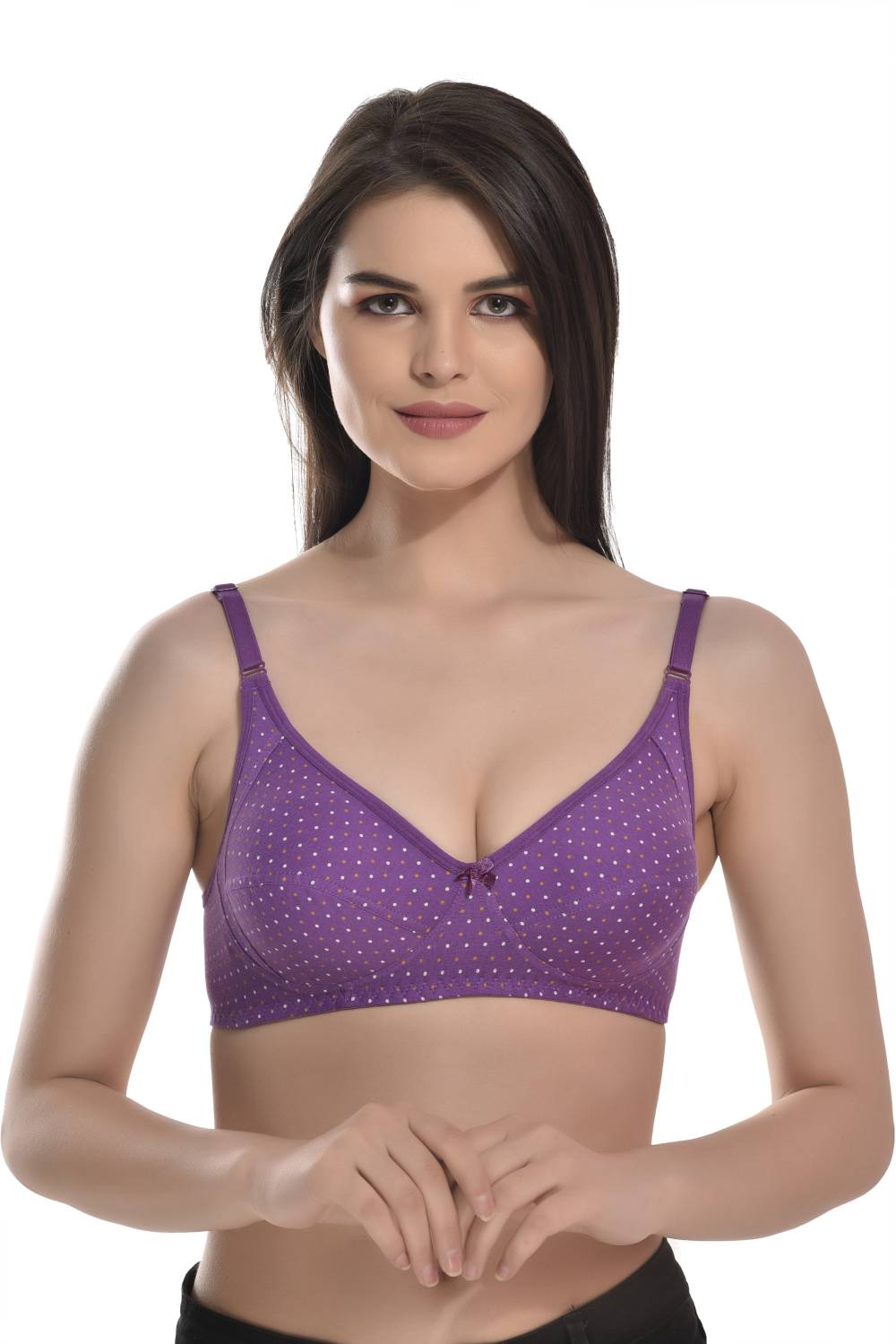 Alishan Alishan Women's Printed T-shirt Bra Women Everyday Non Padded Bra