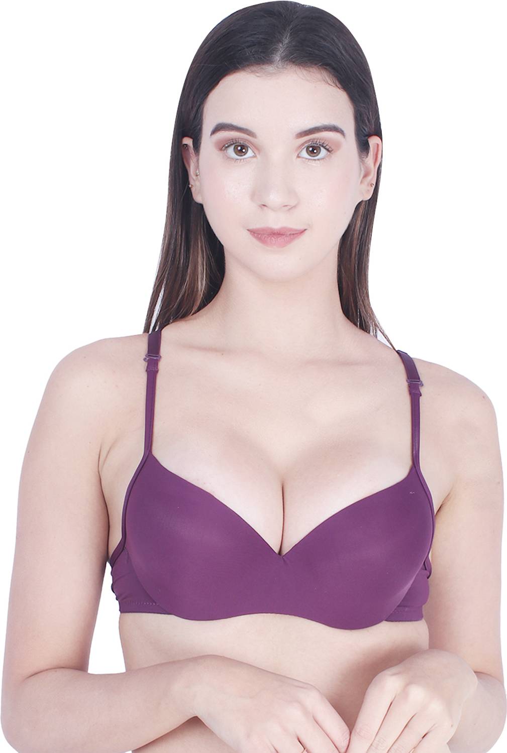 Brachy T-Shirt Padded Underwired Push Up Bra Women Push-up Lightly Padded Bra