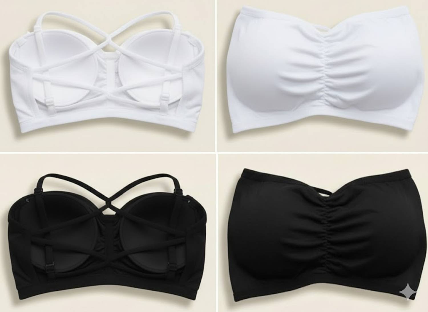 Aloranwear Tube bra Women Bandeau/Tube Lightly Padded Bra