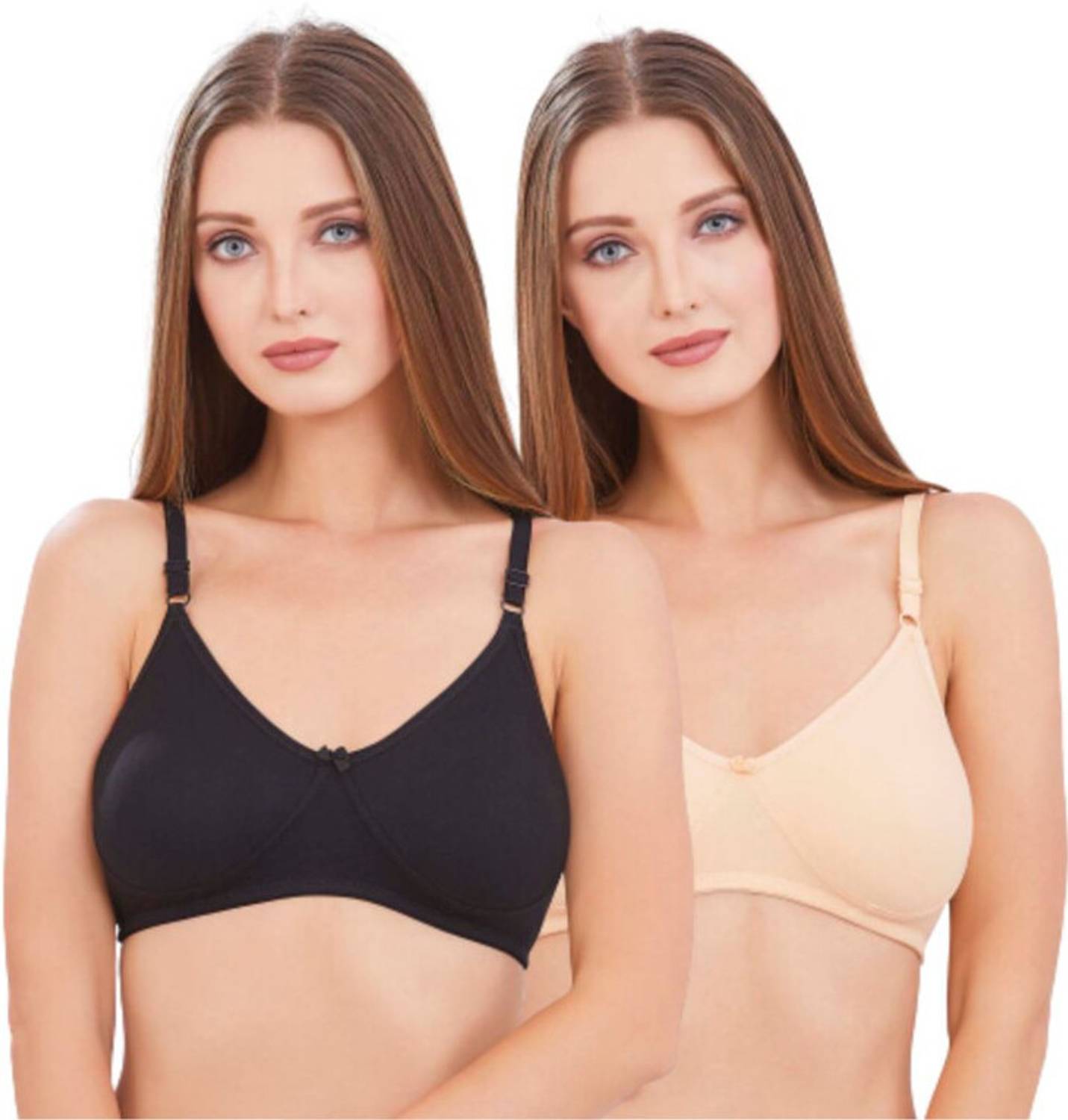 BlueNixie Blue Nixie Women's Wirefree T-Shirt T shirt bra Women Everyday Non Padded Bra