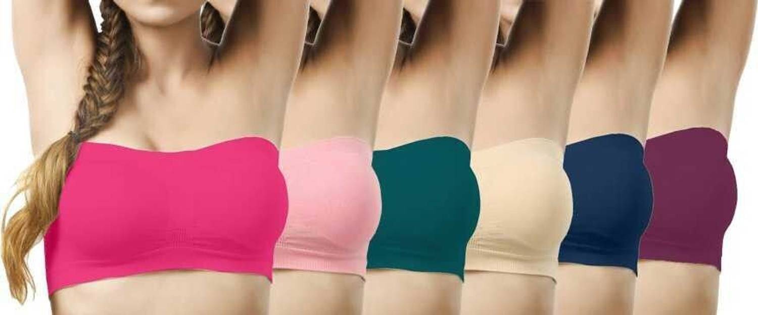 BRATON Women Bandeau/Tube Non Padded Bra