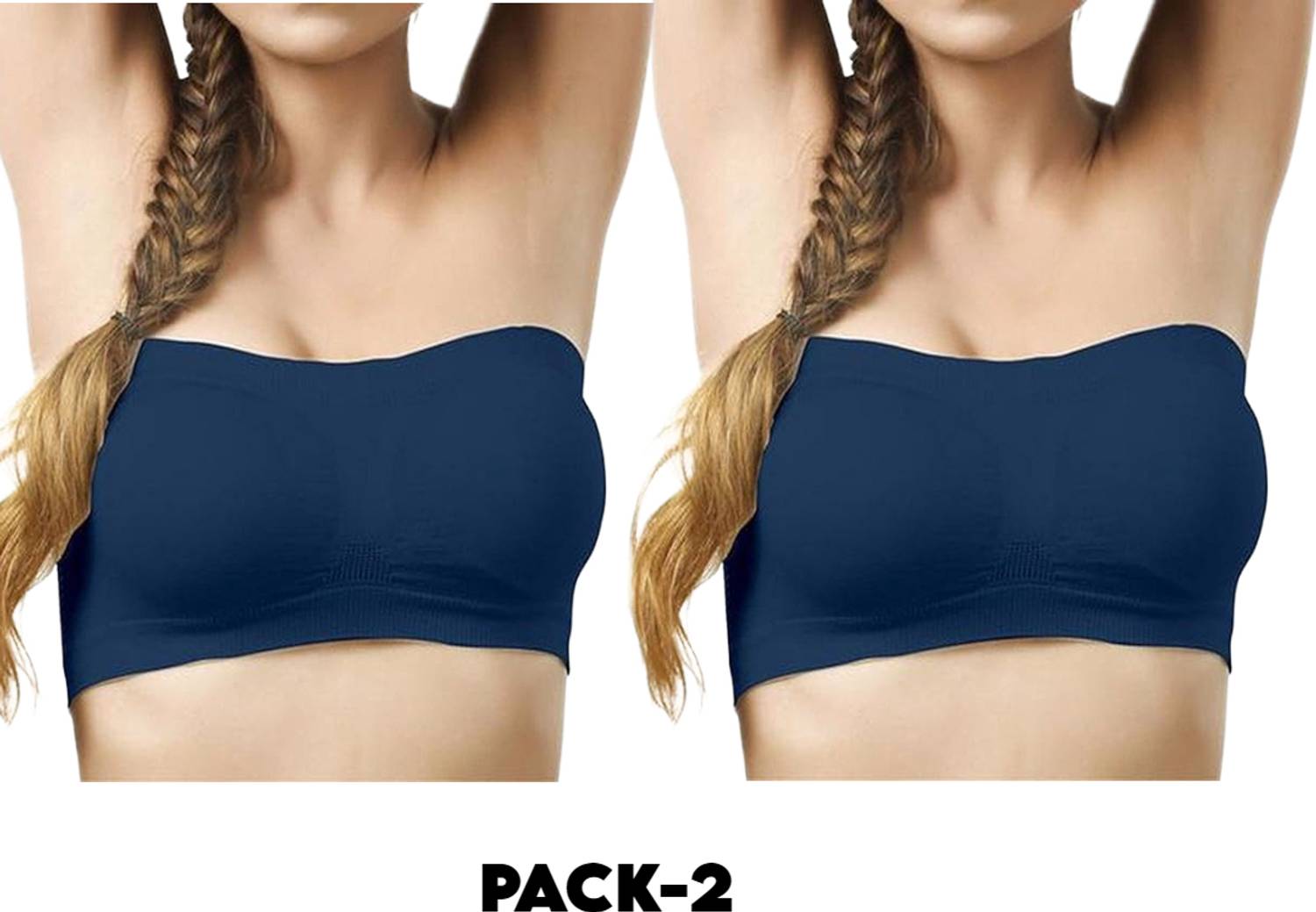 Amacart Sports Tube Bra for Women, Cotton Non-Padded Full Coverage BRA Women Sports Non Padded Bra
