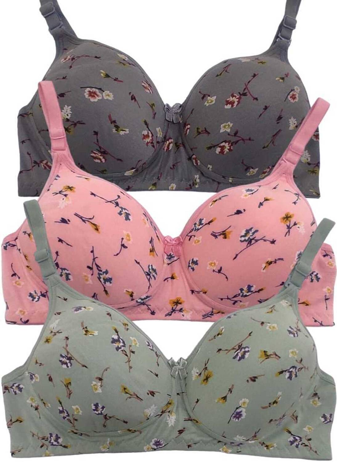 Funahme PADDED BRA Women T-Shirt Heavily Padded Bra