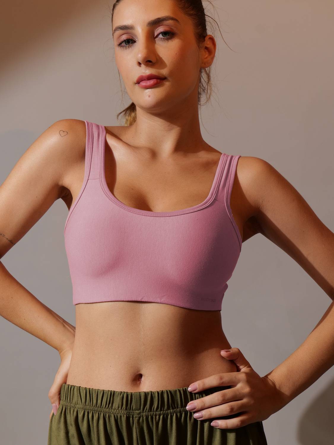 BODYSIZE Air Sports Bra Women Sports Non Padded Bra