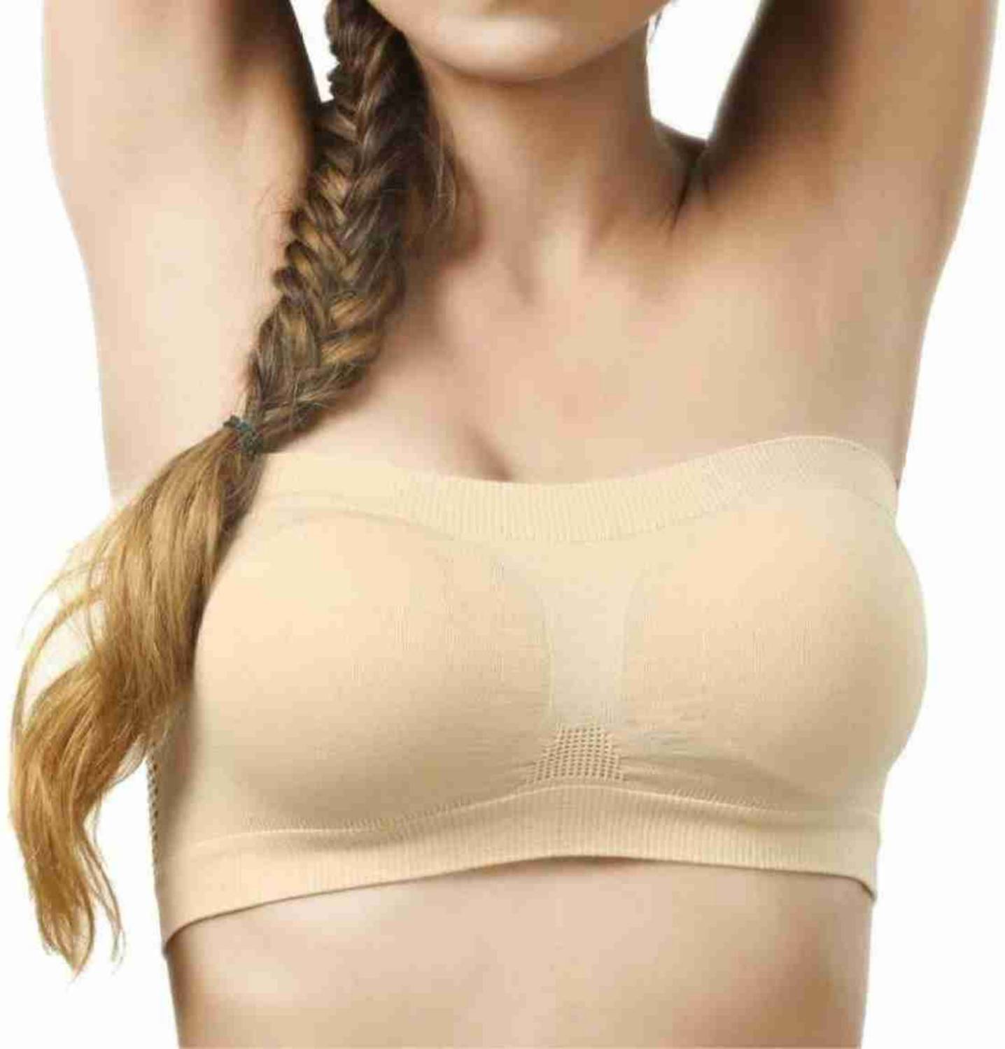 Bratonn Women Bandeau/Tube Non Padded Bra