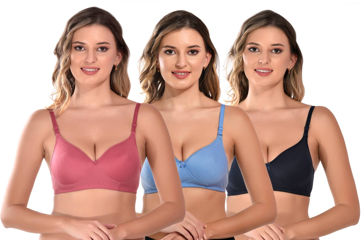 Bilqis Women Full Coverage Non Padded Bra