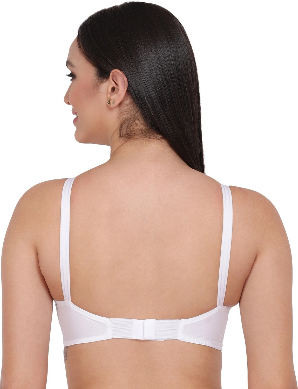 Image of KOISA women cotton bra combo pack of 6 b cup bra 36b Women T-Shirt Non Padded Bra
