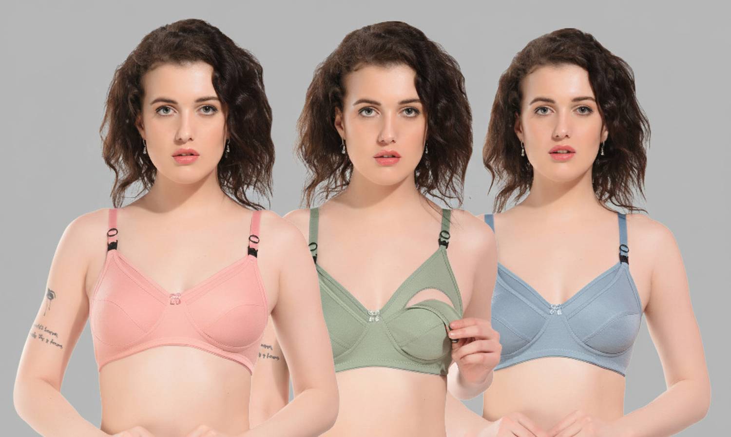 ALZENA Women Full Coverage Non Padded Bra