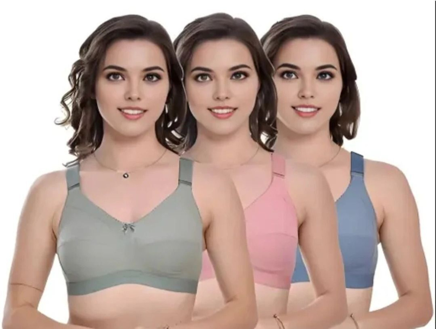 Image of Avyaya Women Bra Women Full Coverage Non Padded Bra