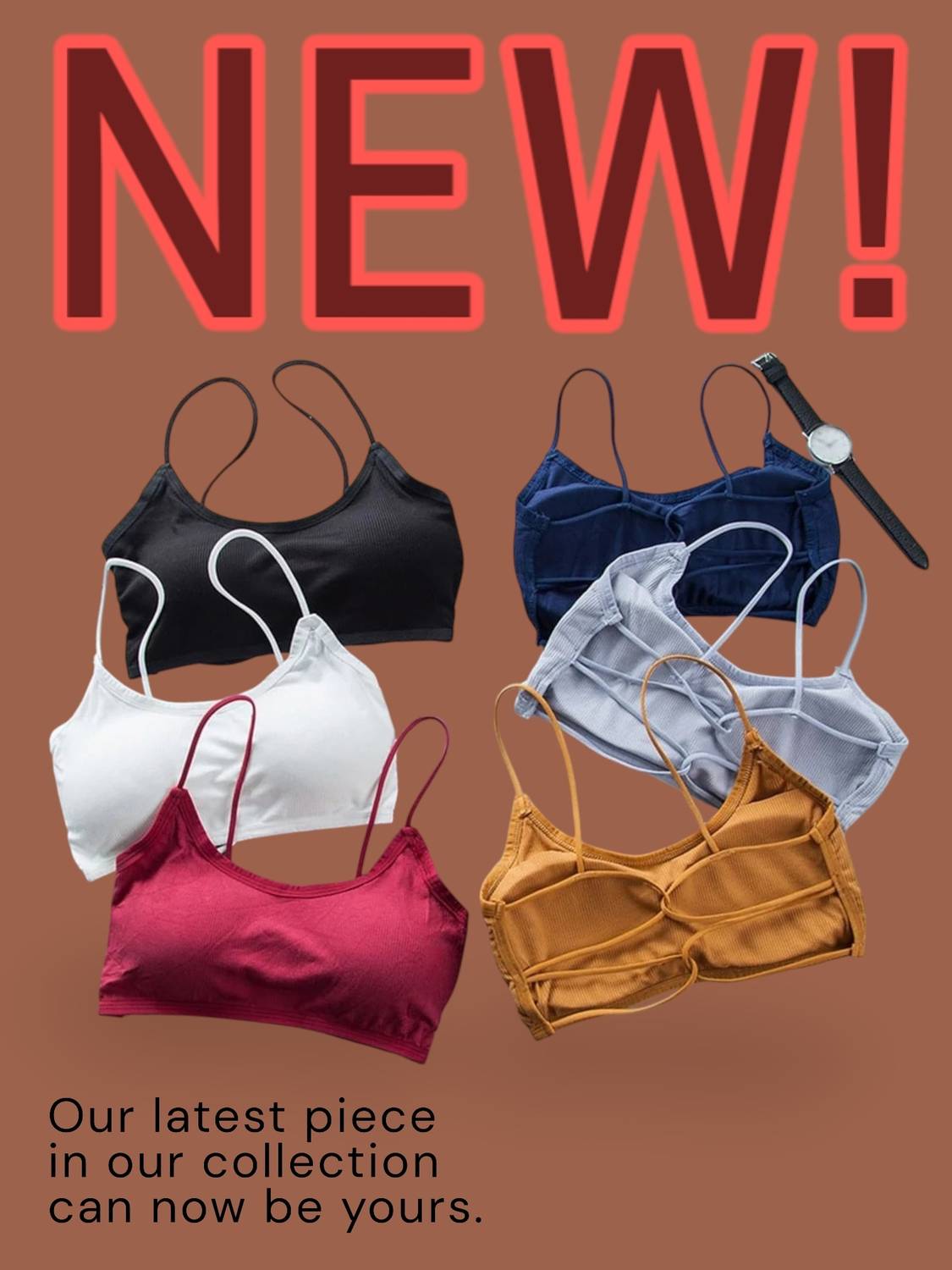 AURA TEXTILES 201 tube bra new style back cross pack of 3 pcs multicolor Women Everyday Lightly Padded Bra