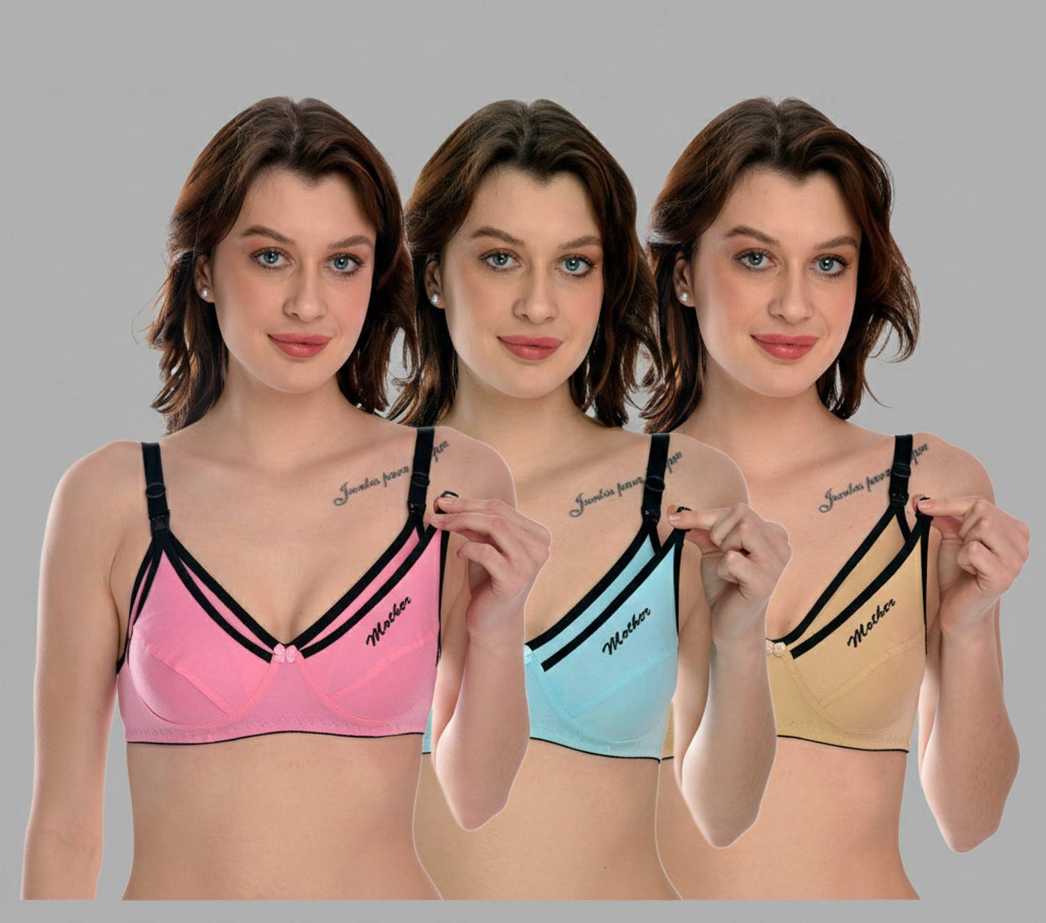 ALZENA Women Full Coverage Non Padded Bra