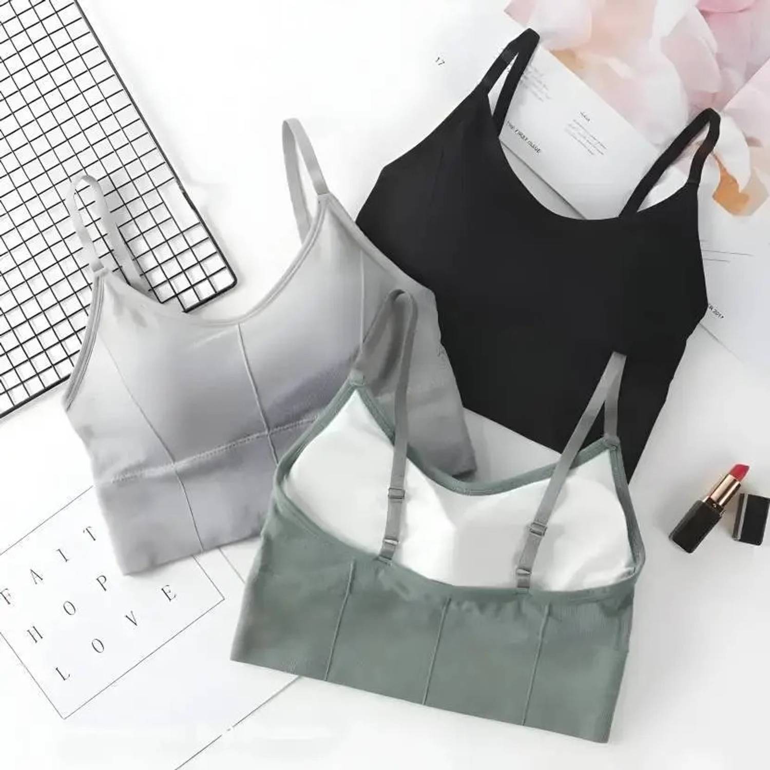 CALBONE Unique Design Women Everyday Lightly Padded Bra