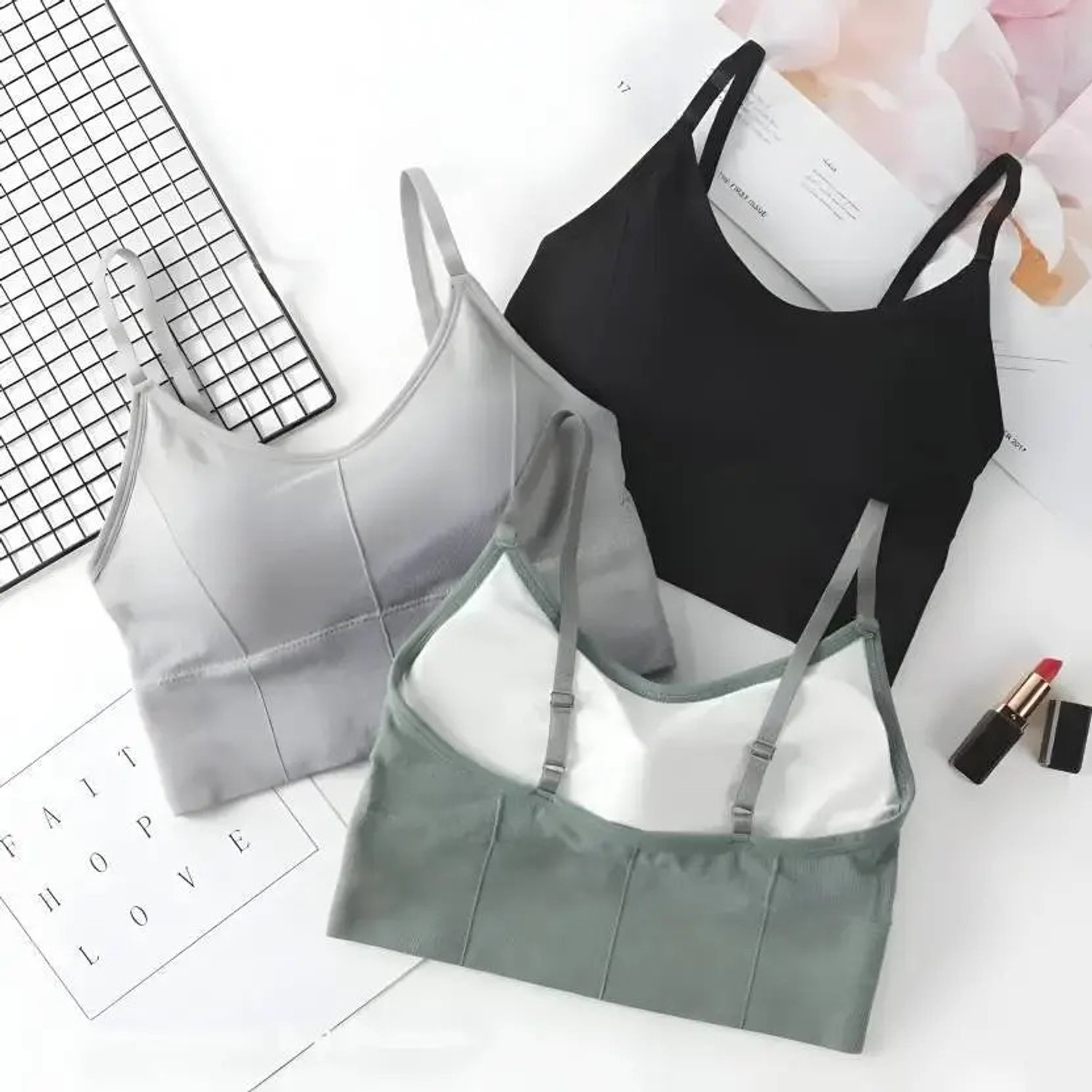 Image of CALBONE Unique Design Women Everyday Lightly Padded Bra