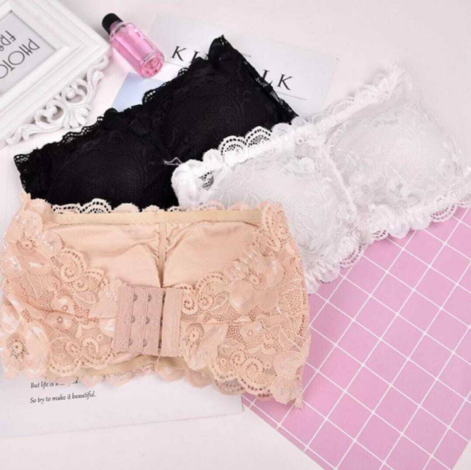 brassiere Women Bandeau/Tube Lightly Padded Bra