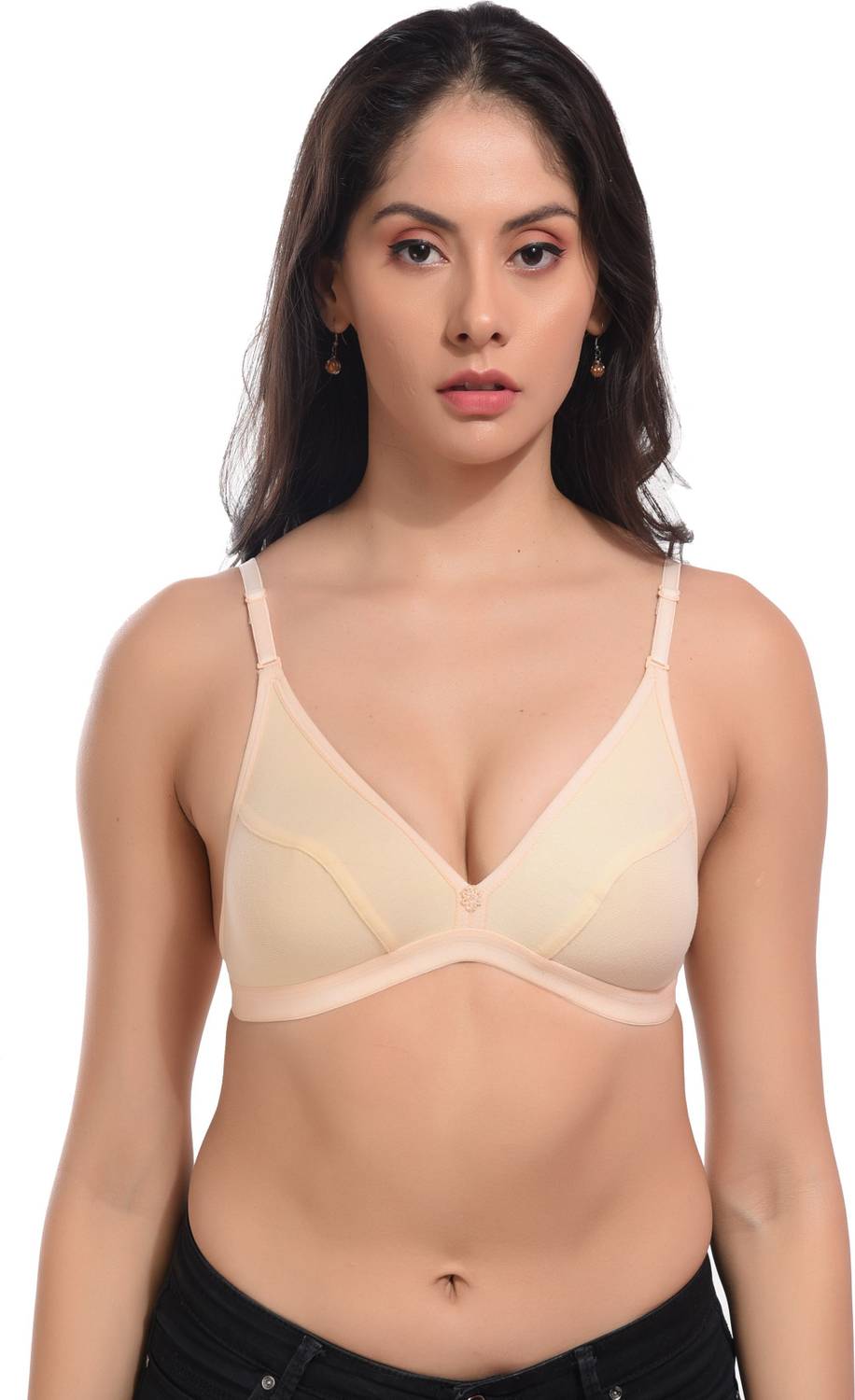 BodyAan Women Plunge Non Padded Bra