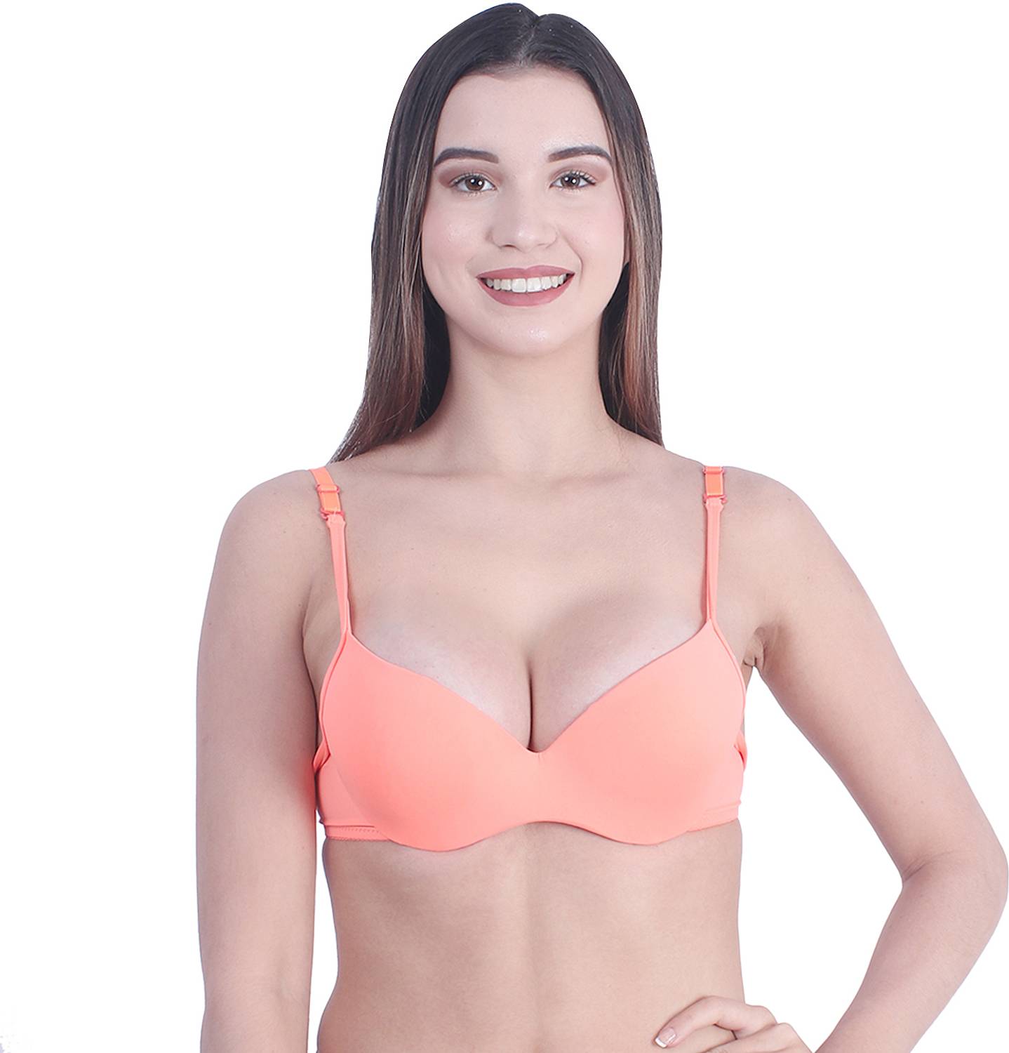 Brachy T-Shirt Padded Underwired Push Up Bra Women Push-up Lightly Padded Bra