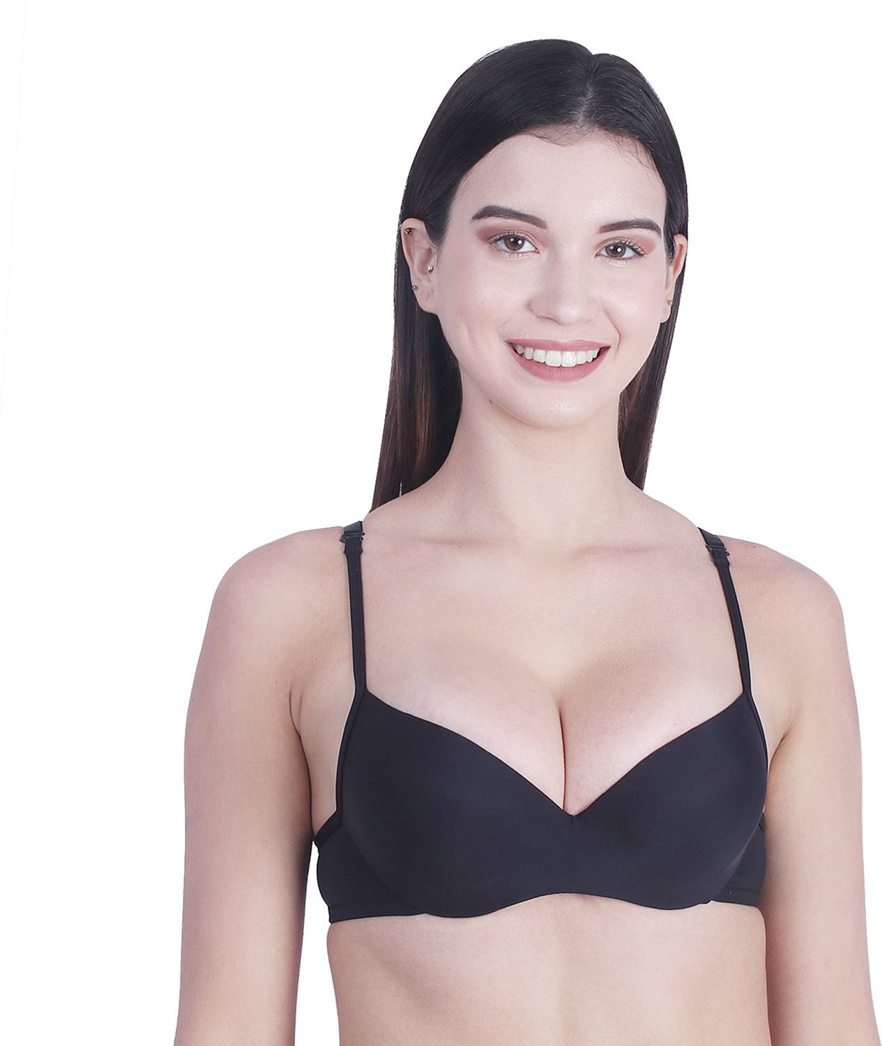Brachy T-Shirt Padded Underwired Push Up Bra Women Push-up Lightly Padded Bra