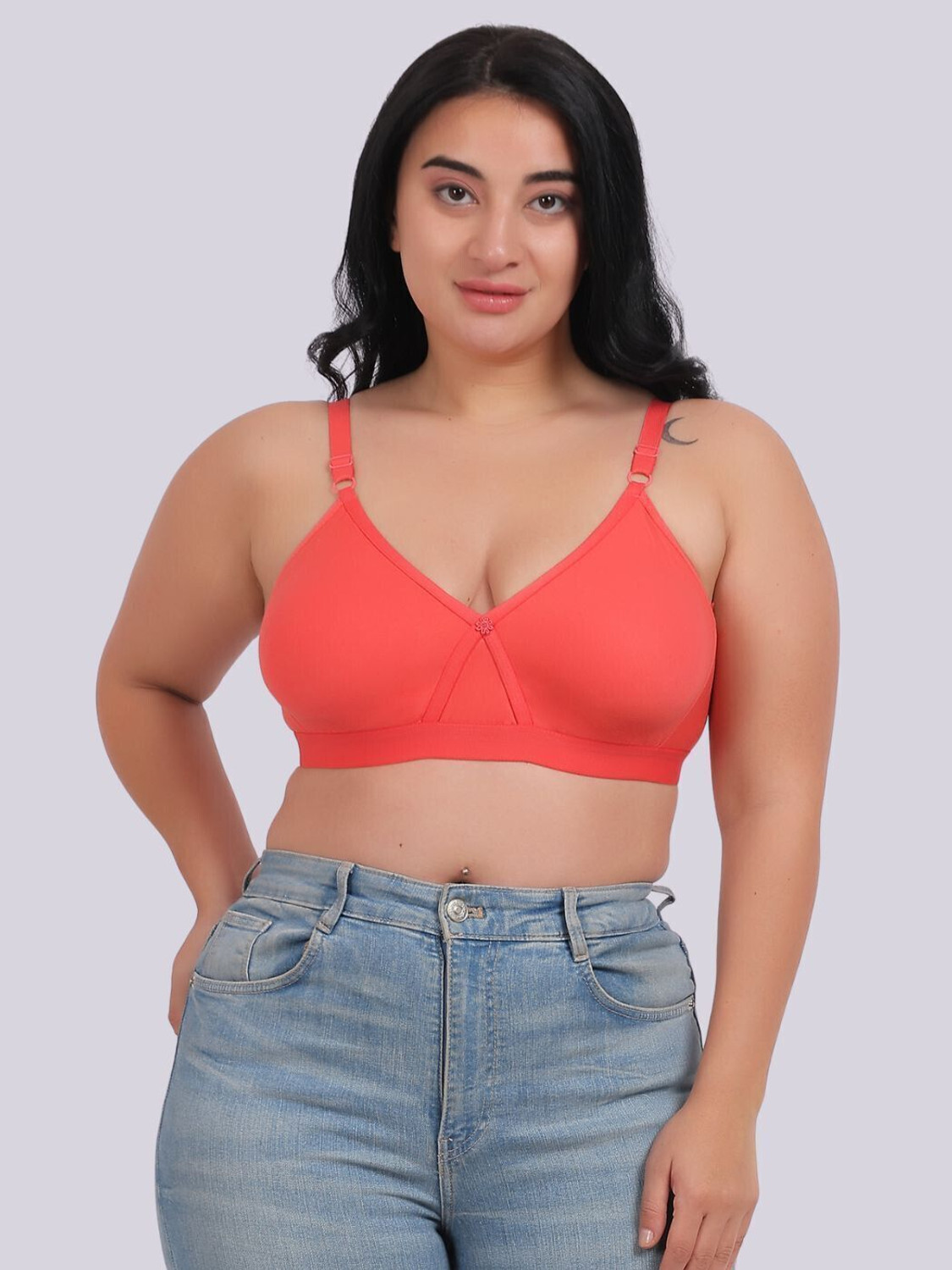 Image of Fabme Women Full Coverage Non Padded Bra