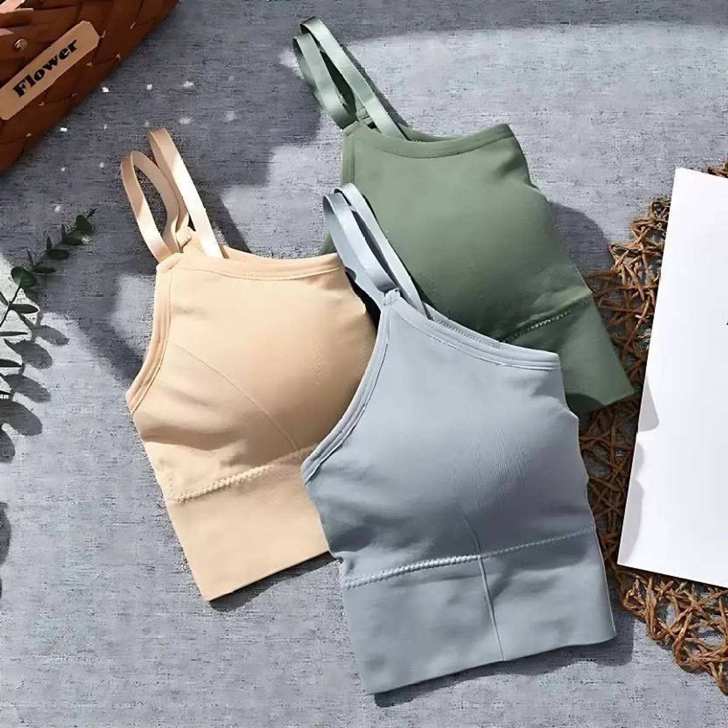 CALBONE Unique Design Women Bralette Lightly Padded Bra