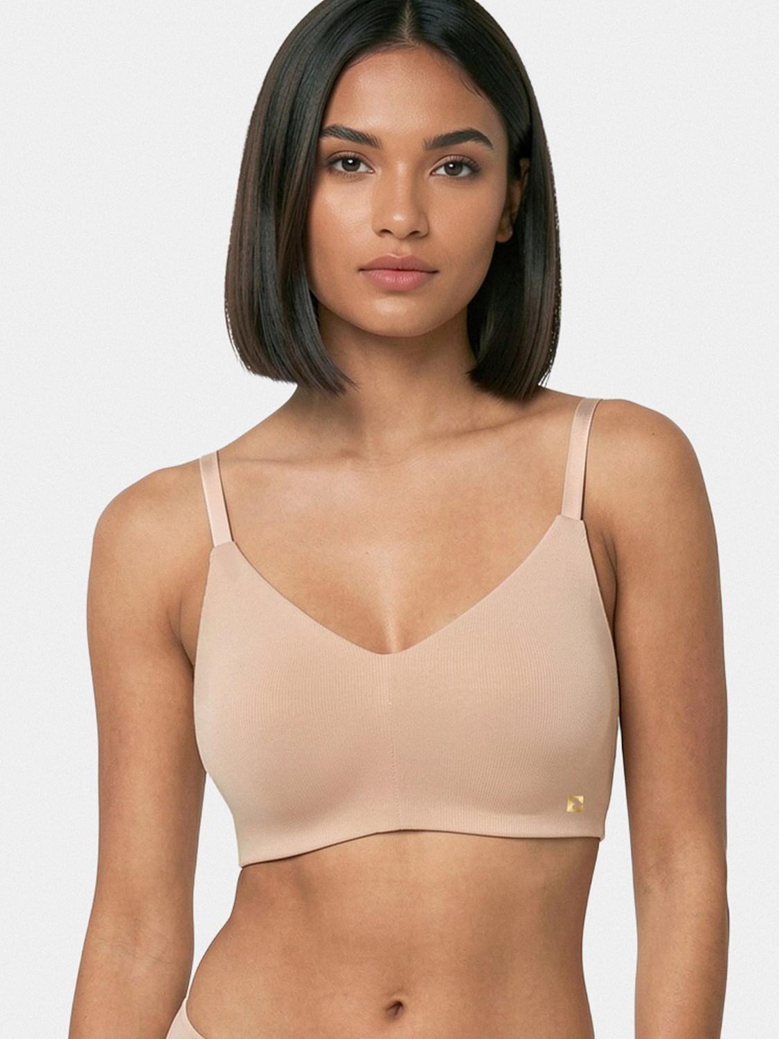 Image of Enamor Full Coverage, Wirefree A027 Ultra Smoothening Cotton Women T-Shirt Non Padded Bra