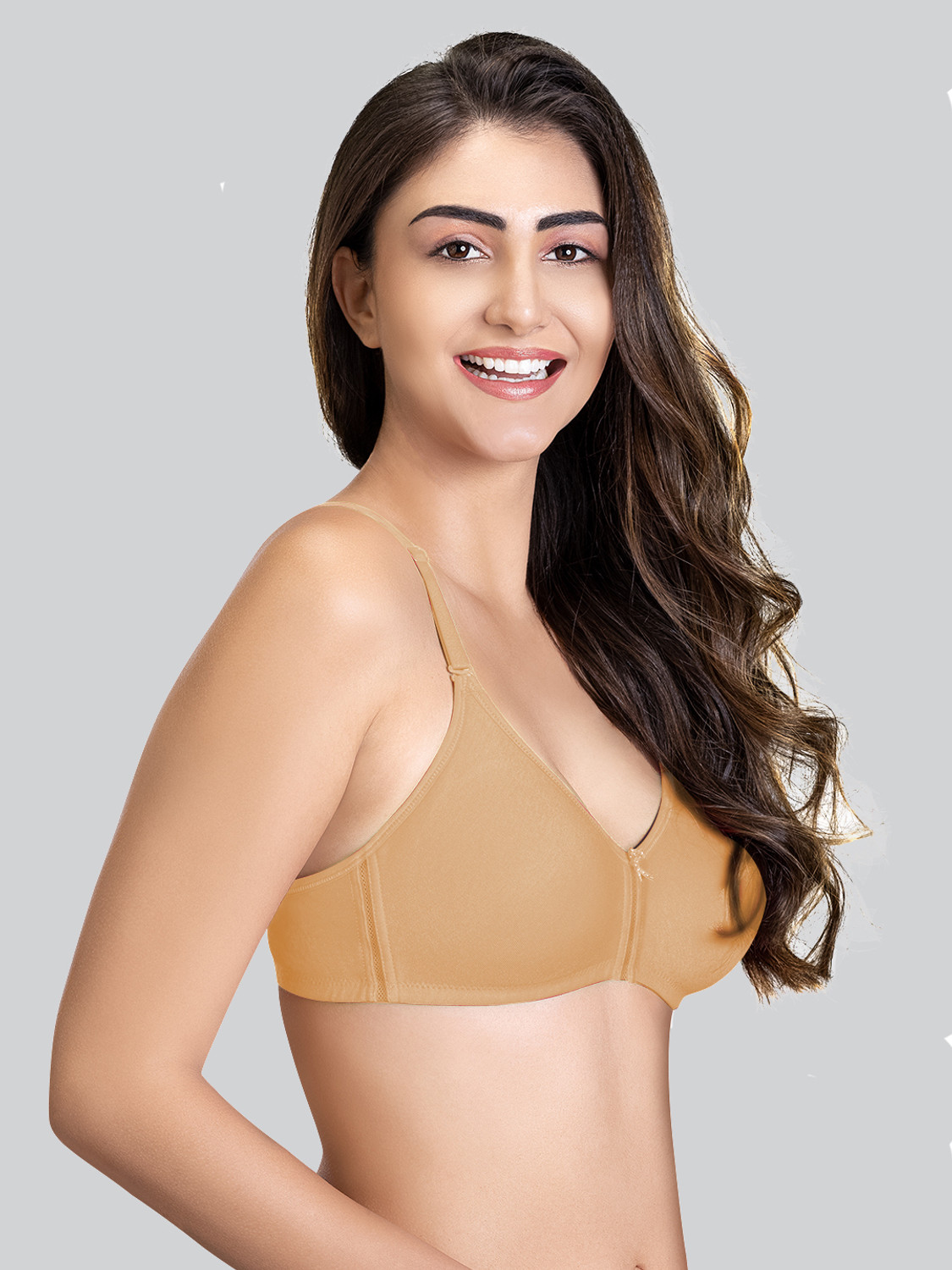 Image of Lyra Pack of 2 Women Everyday Non Padded Bra (Multicolor)