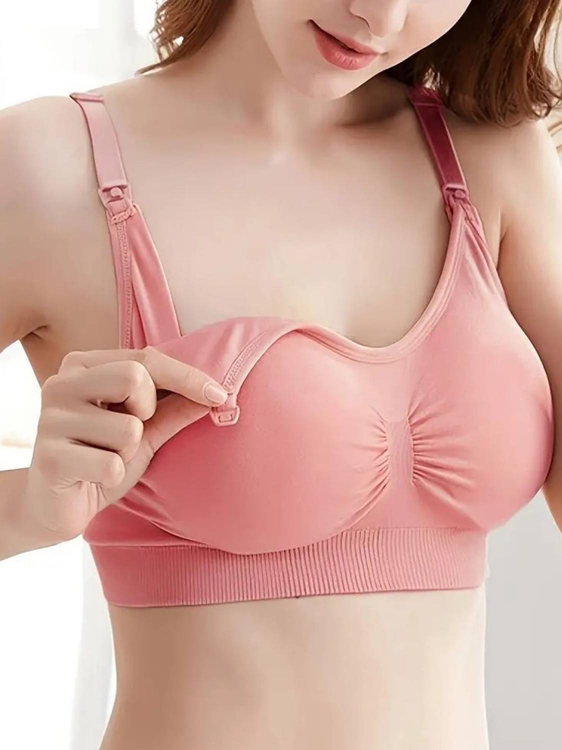 1To Finity WOMEN NURSING BRAS FOR BREASTFEEDING,MATERNITY BRA /WIRELESS FEEDING BRA Women Maternity/Nursing Lightly Padded Bra
