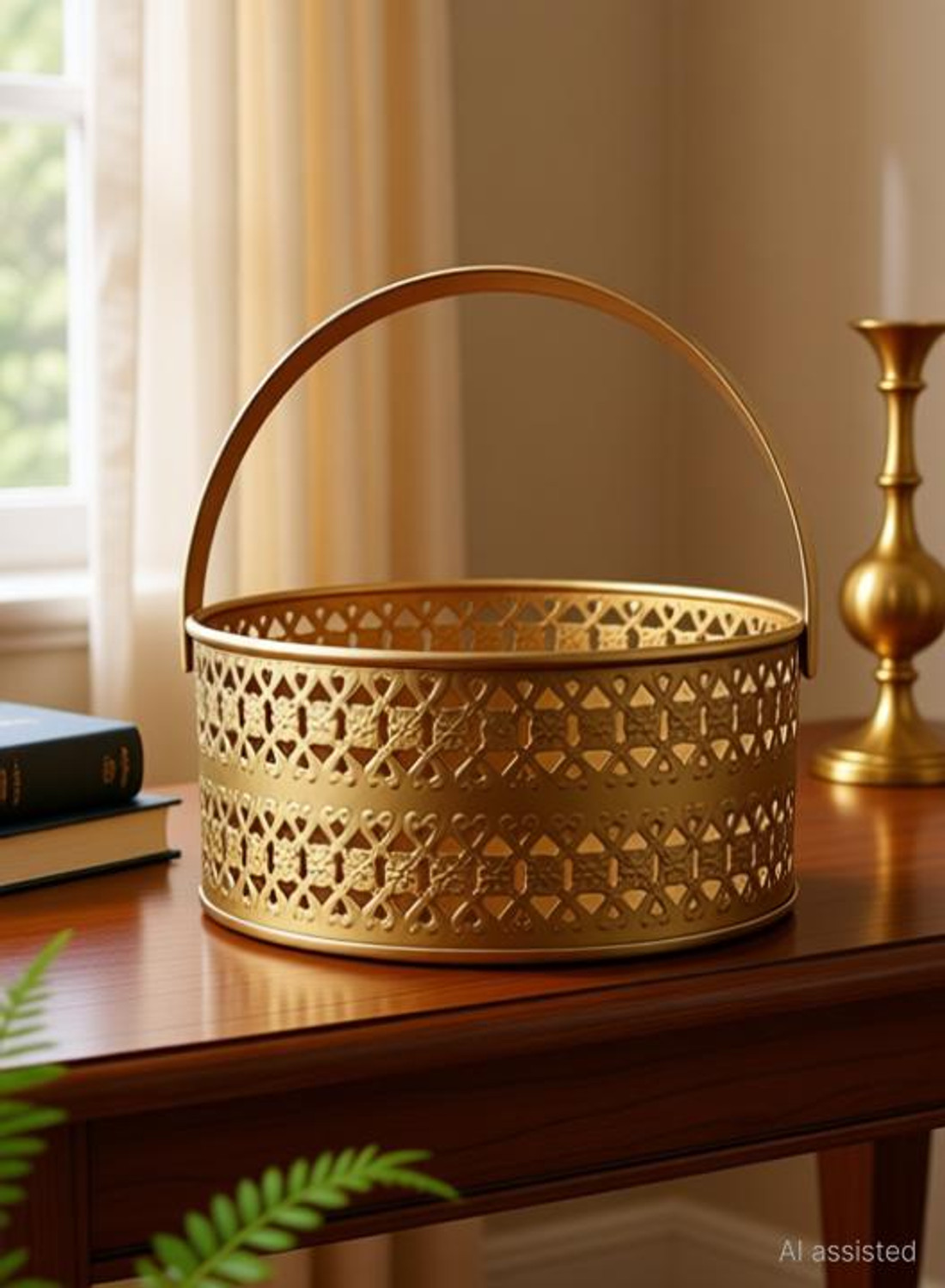 Image of ARS Handicrafts Iron Bread Basket
