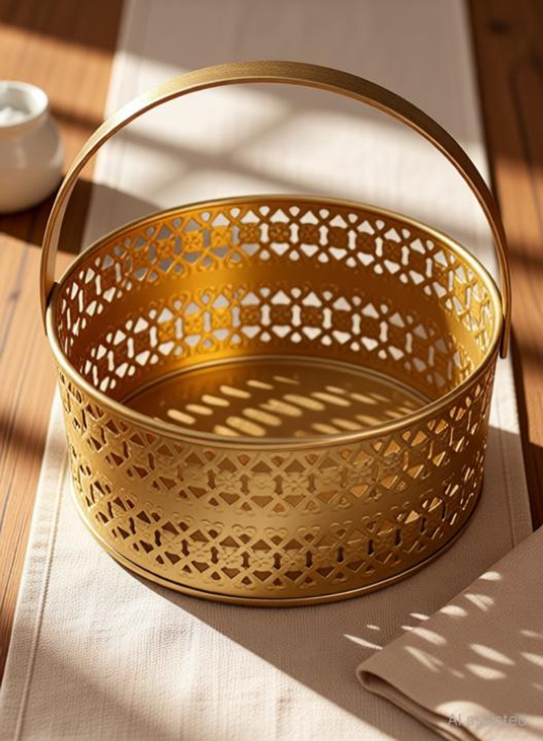 Image of ARS Handicrafts Iron Bread Basket
