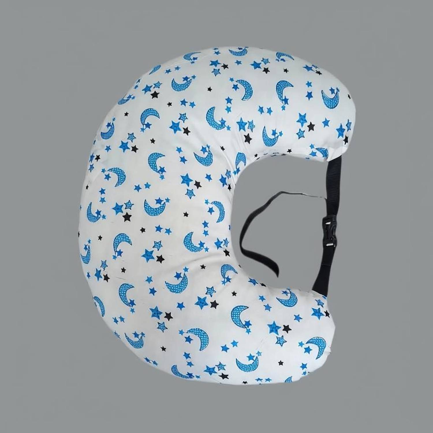 ALIGZA Breast feeding Recron Pillow, Removable fibre with Zip, Buckle Adjust,Moms Gift Breastfeeding Pillow