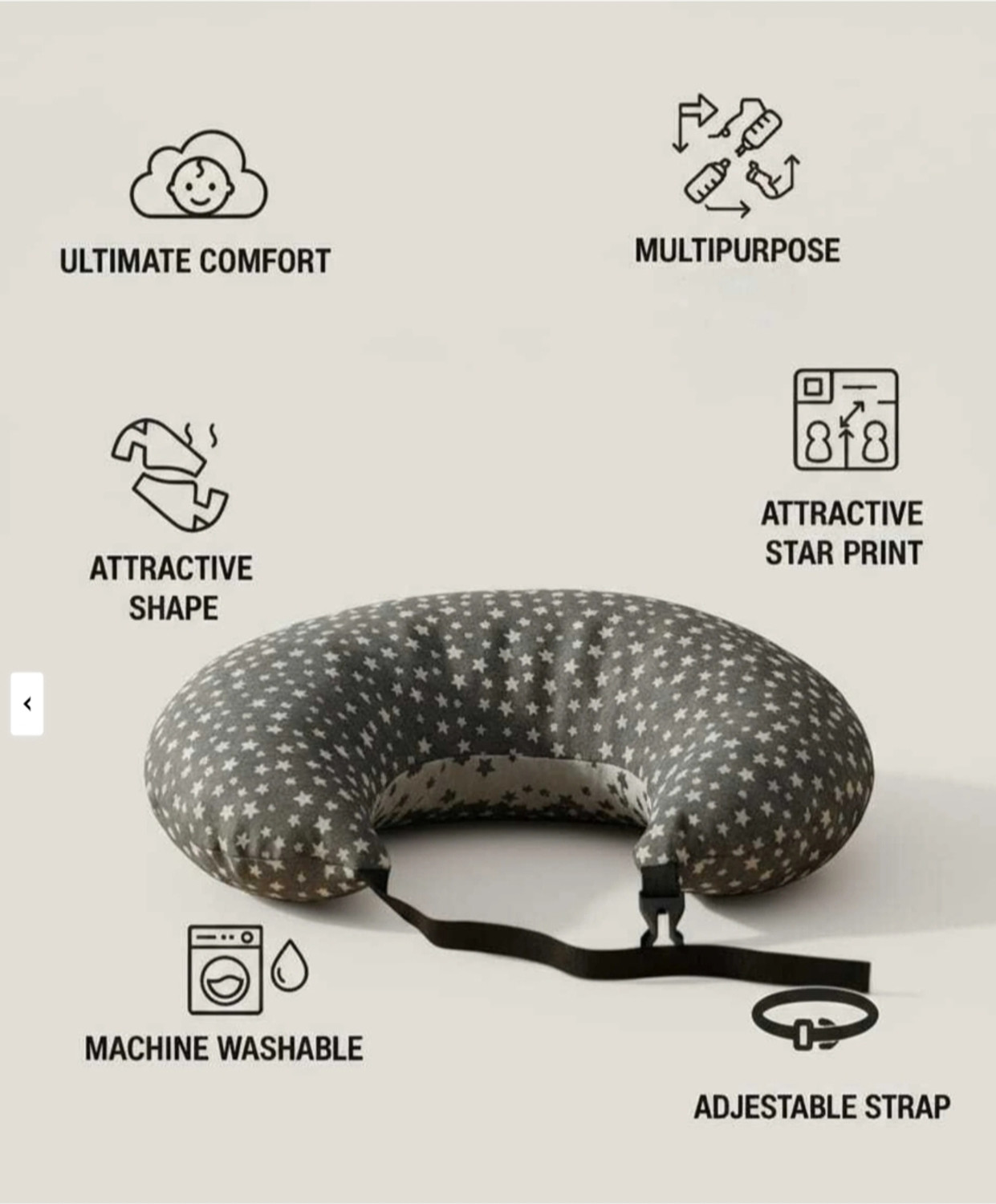 Image of KIDSCARE Breastfeeding Pillow