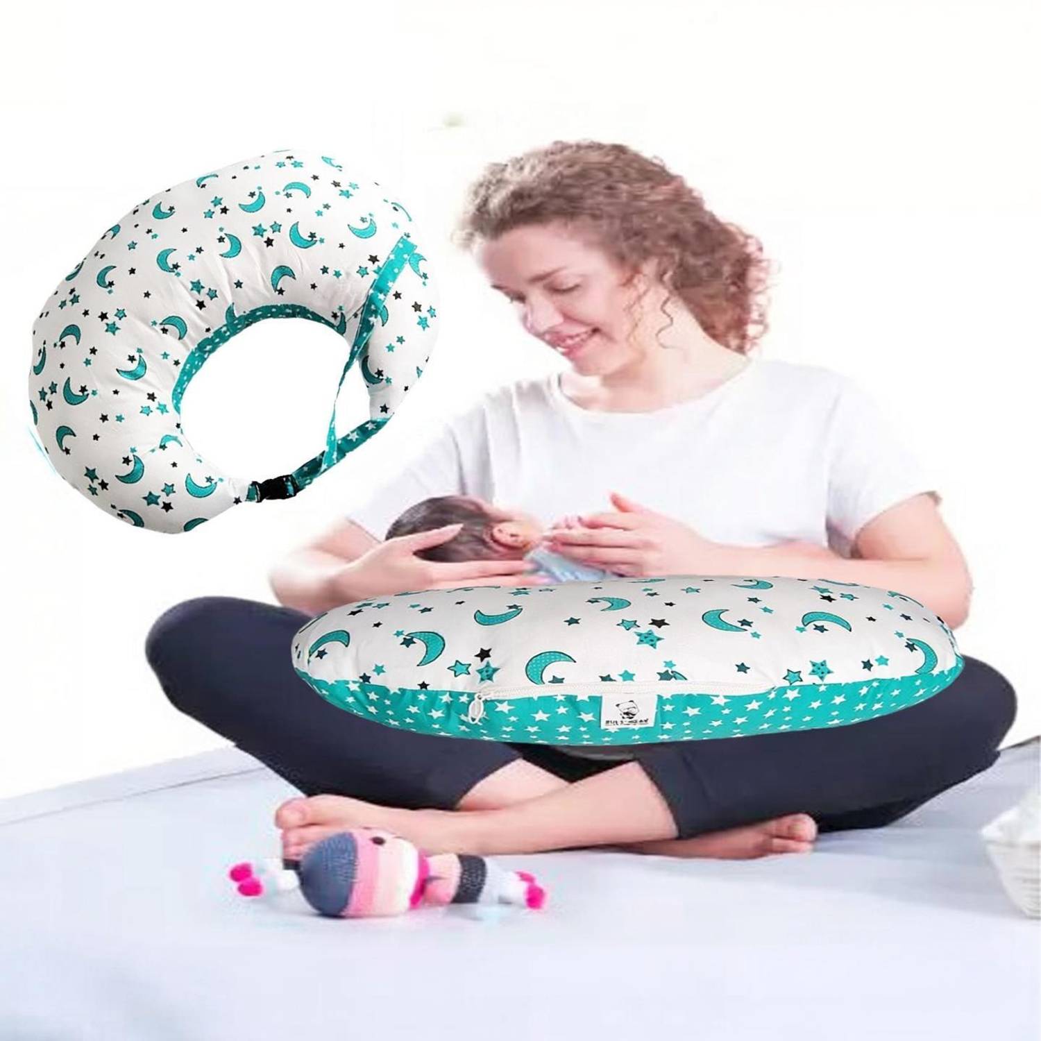 BULI-WEAR New Born Baby Adjustable Feeding Pillow, Maternity | Baby Pillow Breastfeeding Pillow